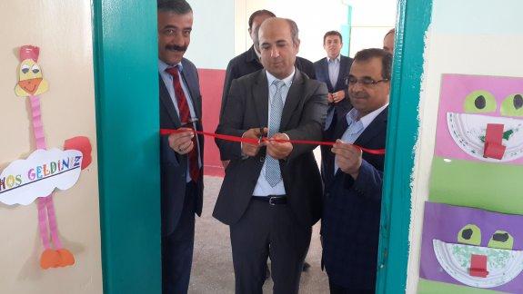 Selki Şehit Ali Cevizci İlkokulunda Kütüphane Açılışı ve  Anasınıfının Yıl Sonu Sergisi Açıldı.