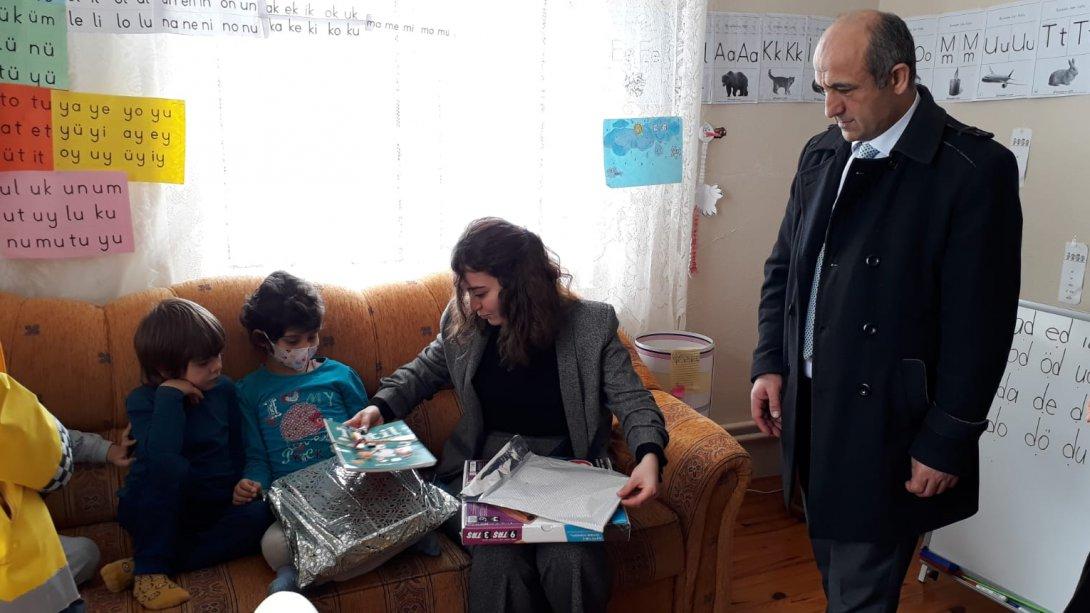 Evde Eğitim Öğrencisi Elif Sude AKTAN'ı ziyaret