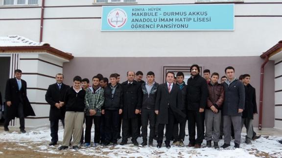 Hüyük Durmuş Akkuş Anadolu İmam Hatip Lisesi Öğrencilerine Yönelik Sağlık Taraması Yapıldı.